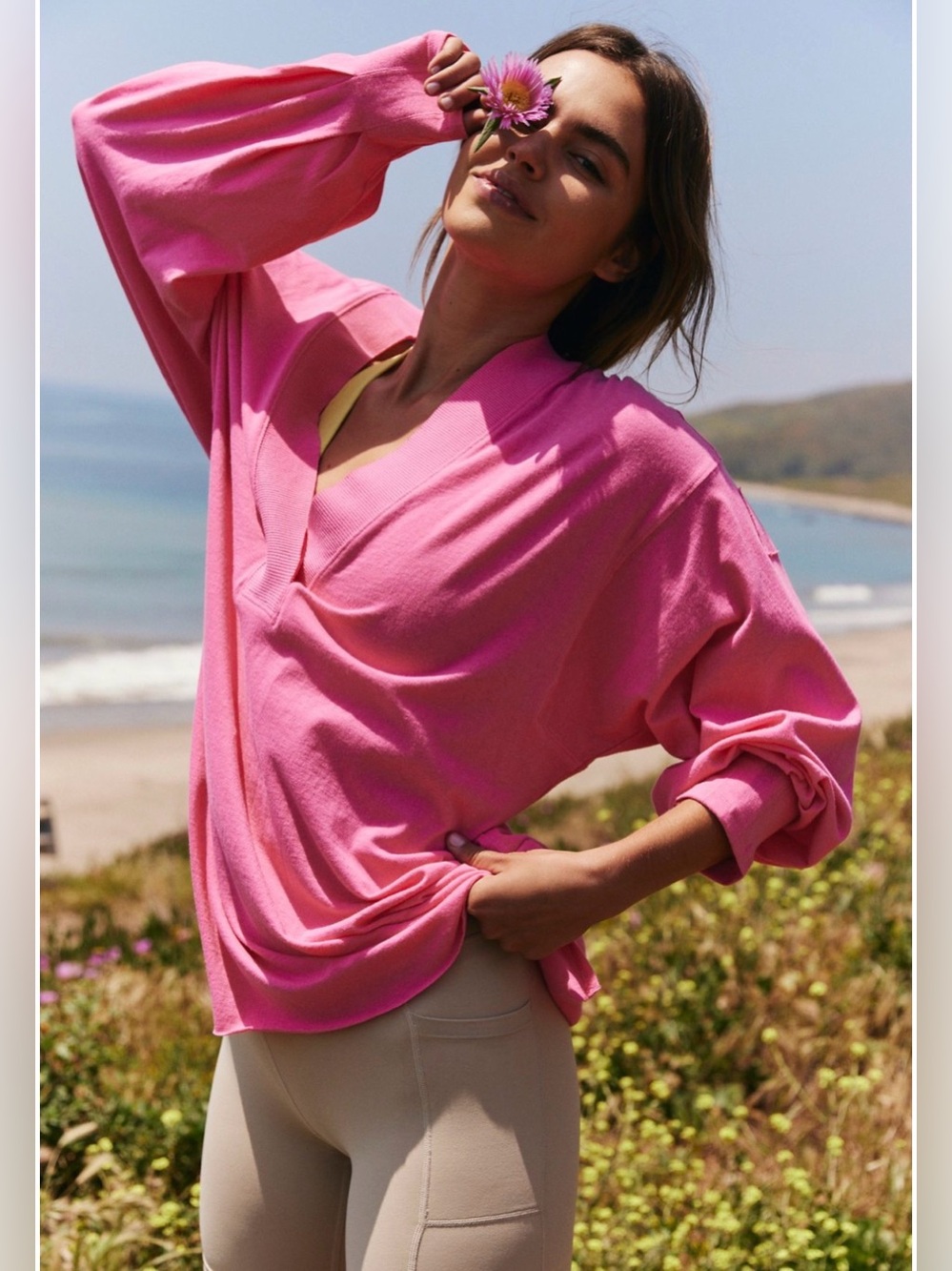 FP Movement INSPIRE BOYFRIEND LAYER NWT SIZE:XS